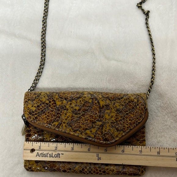 HOBO International Snakeskin Crossbody/ wristlet Bag - Picture 10 of 14
